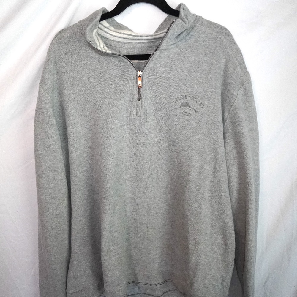 Men's Genuine Tommy Bahama 1/4 Zip Pullover Size XL